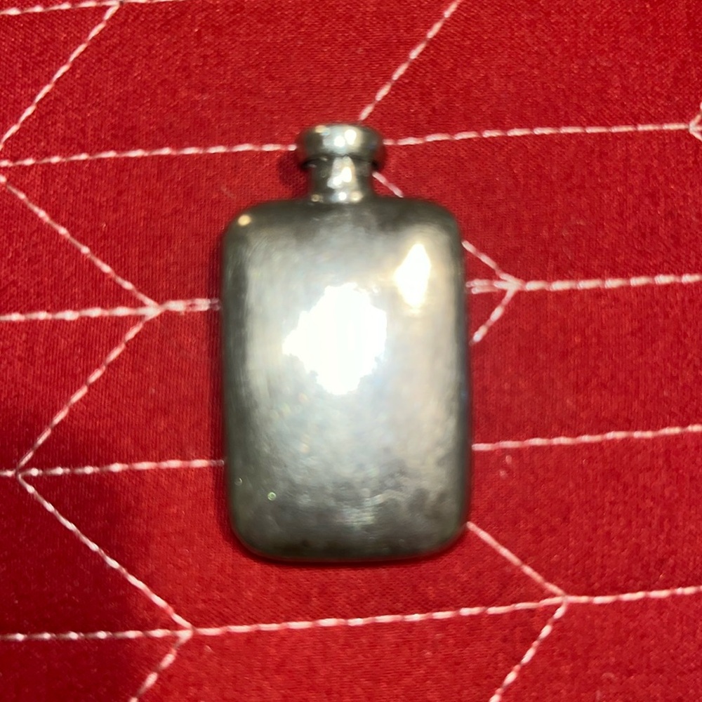 #856-Vintage 1/2 oz Sterling (1920’s) 925 sterling Silver Perfume Bottle 1/2 oz - Picture 5 of 7